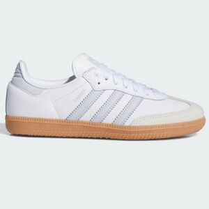 Brand new with box! Adidas Samba OG Shoes Women’s Size 8.5 White, gray stripes